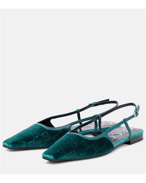 bailarinas gucci|gucci slingback ballet flat.